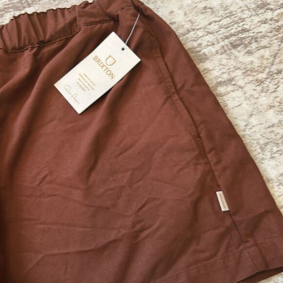 New with tags, Brixton Polanco shorts, Brown sepia medium - Picture 9 of 12